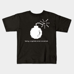 System Error W Kids T-Shirt